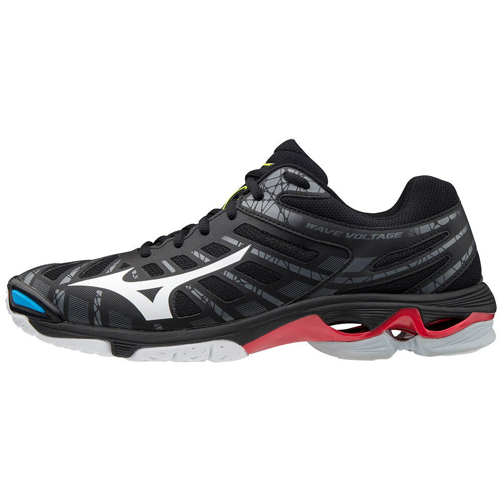 Mizuno Men's Wave Voltage Volleyball Shoes Black/White (V1GA196045-GHJ)